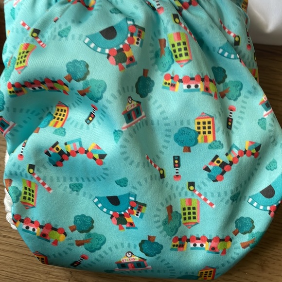 All In One Cloth diaper lot: Smart Bottom, TotBots, Glow bug - Picture 4 of 9